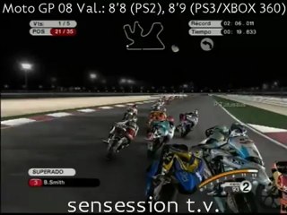 Moto GP 08 analisis