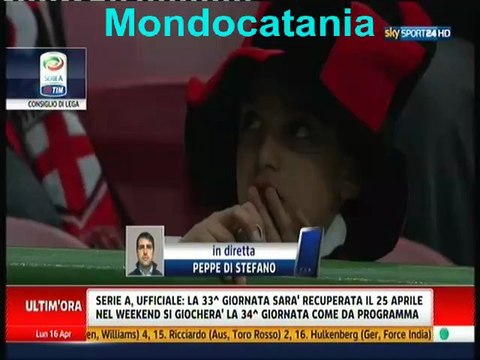 sabato 21 Catania-Atalanta, martedì 24 Cagliari-Catania ***16 aprile 2012***
