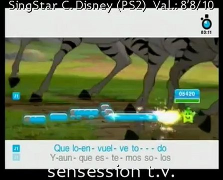 SingStar canciones Disney analisis