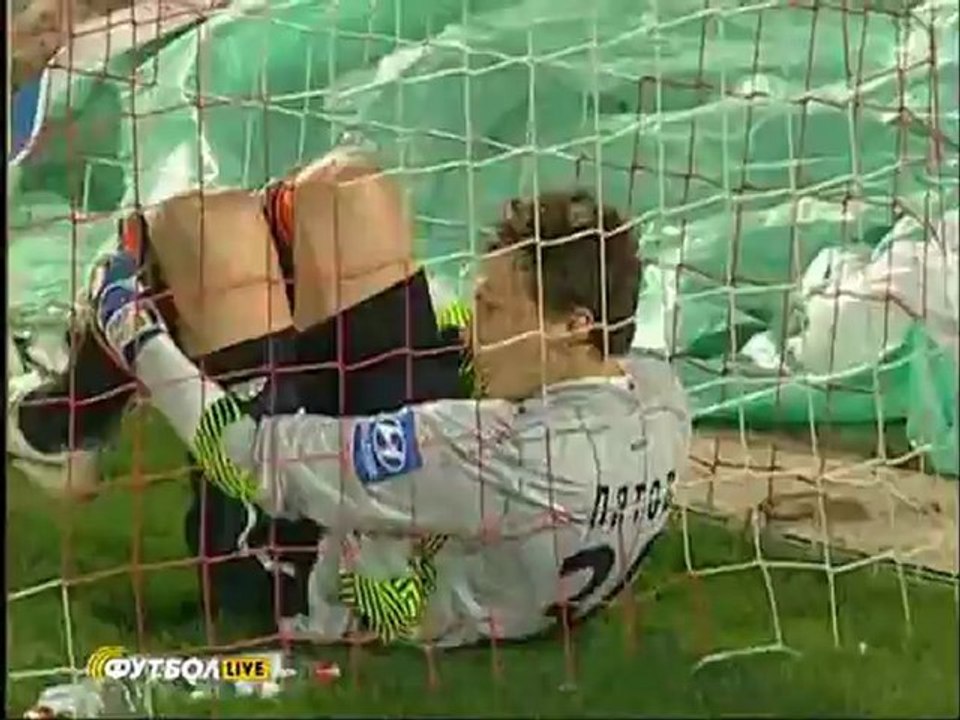 Заря - Шахтер. Голы