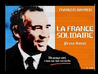 Konami Code - François Bayrou's Game Parody