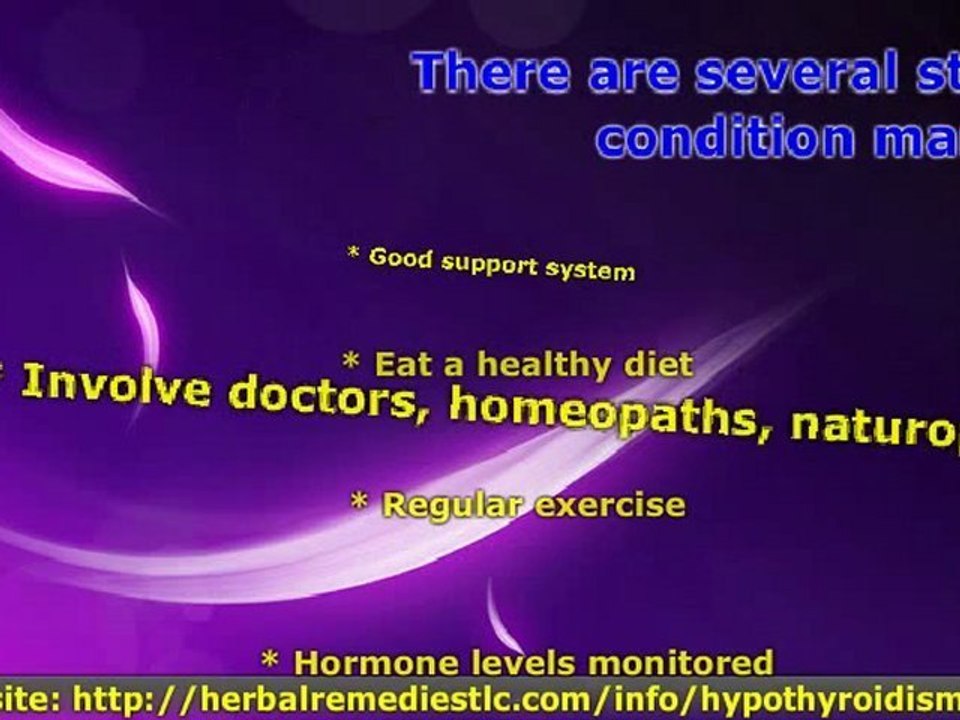 Underactive Thyroid Natural Remedies