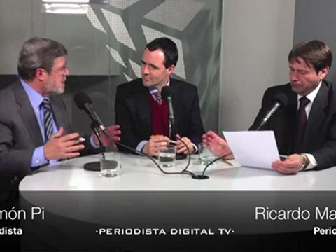 Periodista Digital. Tertulia política Ramón Pi y Ricardo Martín. 16 de abril 2012