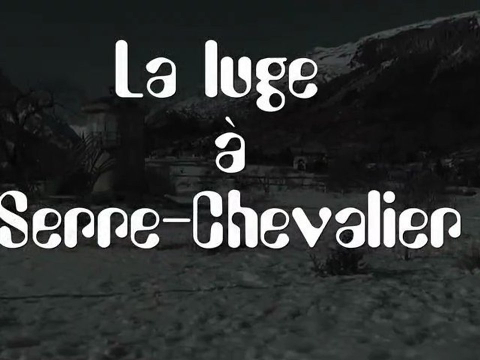 Titouan sur sa Luge