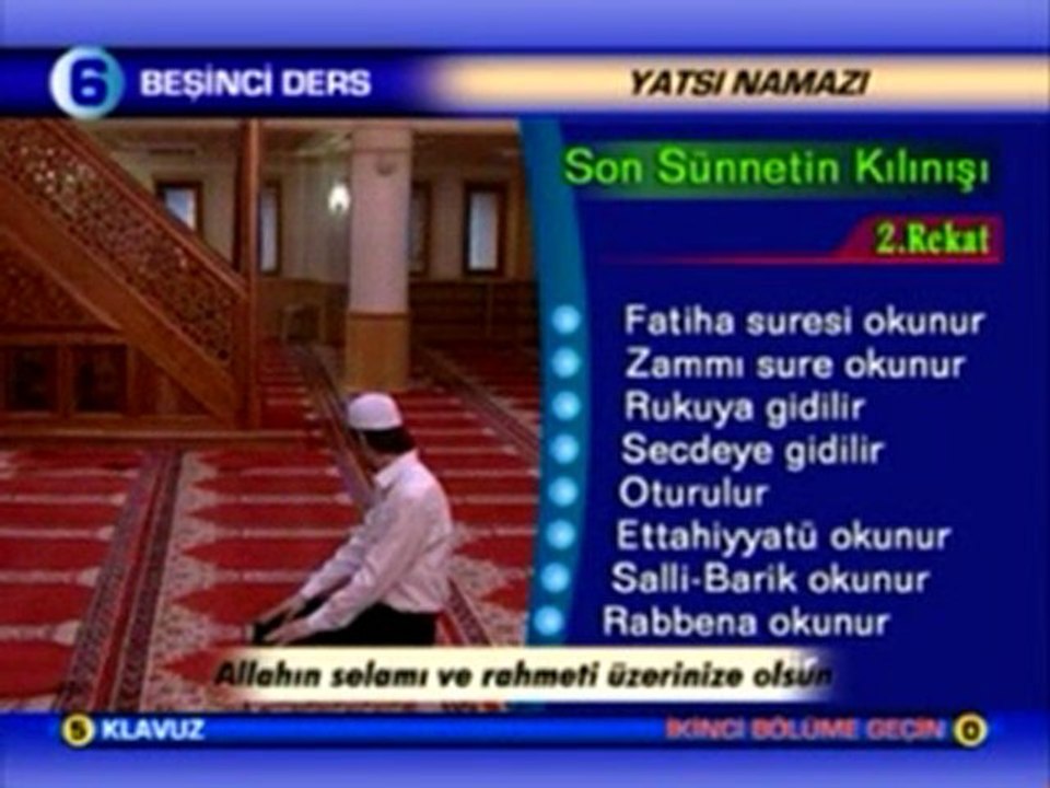 Namaz Ögretmeni 5. ders