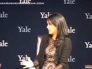 Shah Rukh Khan at Yale University as Chubb Fellow (official video)1