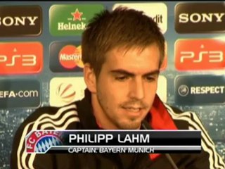 LIGUE DES CHAMPIONS - Lahm : ‘’ J’ai confiance en mon équipe ‘’
