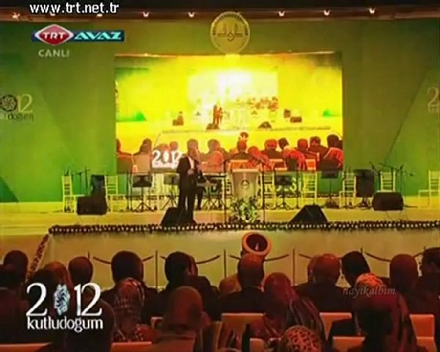 9 İSMAİL COŞAR ağlatan Muhammed kasidesi Kutlu Doğum-2 2012 TRT