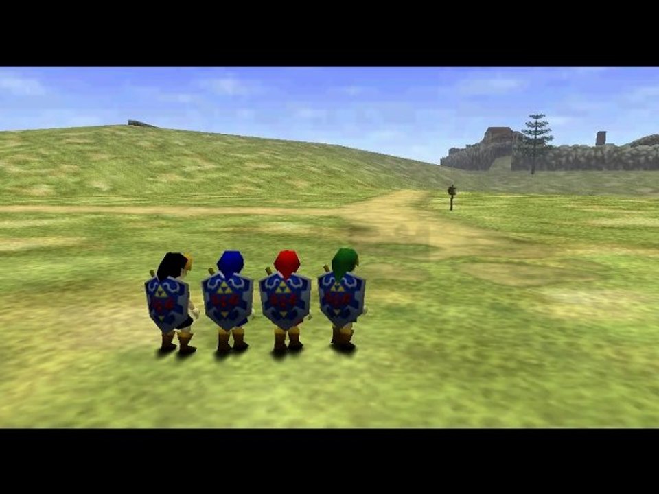 Zelda OOT Debug - Multijoueur (Hack)  (N64)