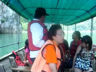 Ballade sur le Lac Chiao Lan en bateau