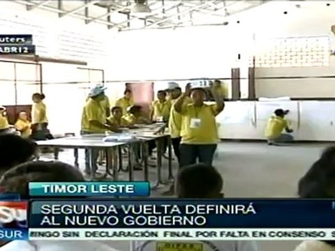 Inicia conteo de votos de elecciones en Timor Leste