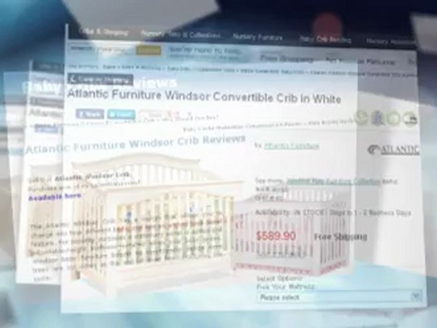 Atlantic Furniture Windsor Crib Video Dailymotion