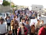 فري برس ريف حلب قبتان الجبل  مظاهرة حاشدة تحت حماية الجيش الحر 16 4 2012 Aleppo