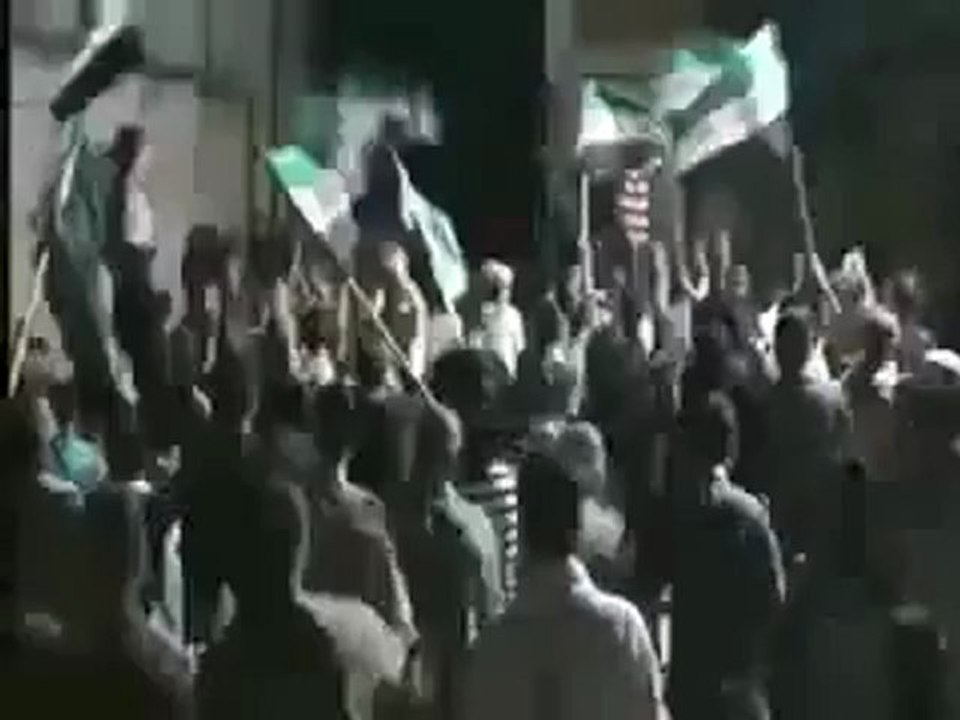 فري برس حمــاة المحتلة طريق حلب  التوحيد جنو جنو البعثية  2012 4 16 Hama