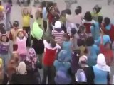 فري برس حمص الحولة مظاهرة تتوعد بشار بالهزيمة في حمص 16 4 0212 Homs