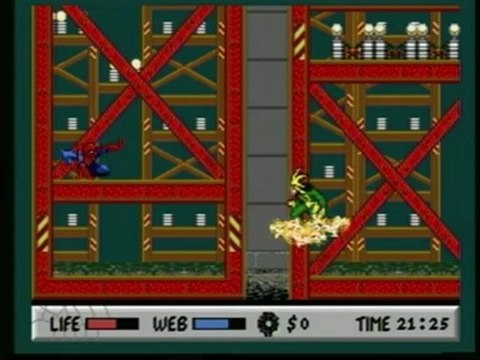 CGRundertow THE AMAZING SPIDER-MAN VS. THE KINGPIN for Sega Genesis Video Game Review