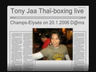 Tony Jaa - démo de mue thai