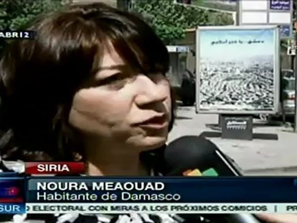 Observadores de ONU generan reacciones en sociedad siria