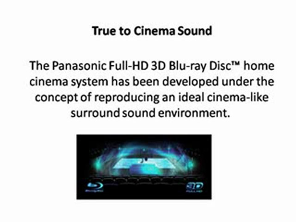 Panasonic SC-BTT370 5.1 Channel 3D Blu-ray Cinema Surround Home Entertainment System Best Price