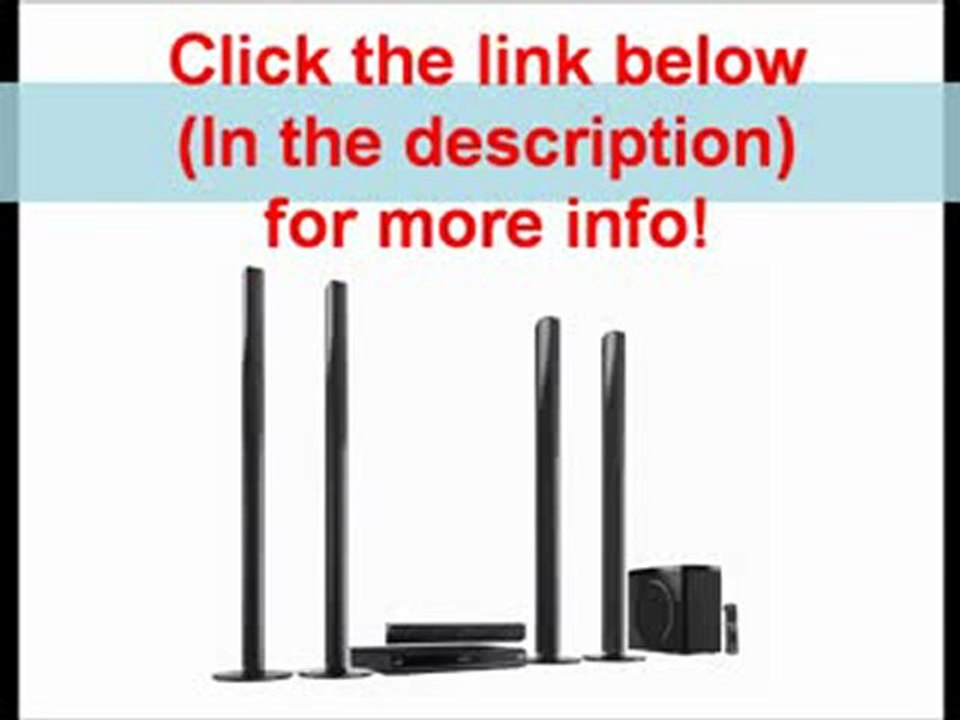 Panasonic SC-BTT370 5.1 Channel 3D Blu-ray Cinema Surround Home Entertainment System