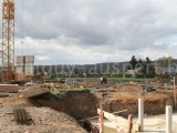 La crèche de Jambes Bellevue, le chantier avril 2012