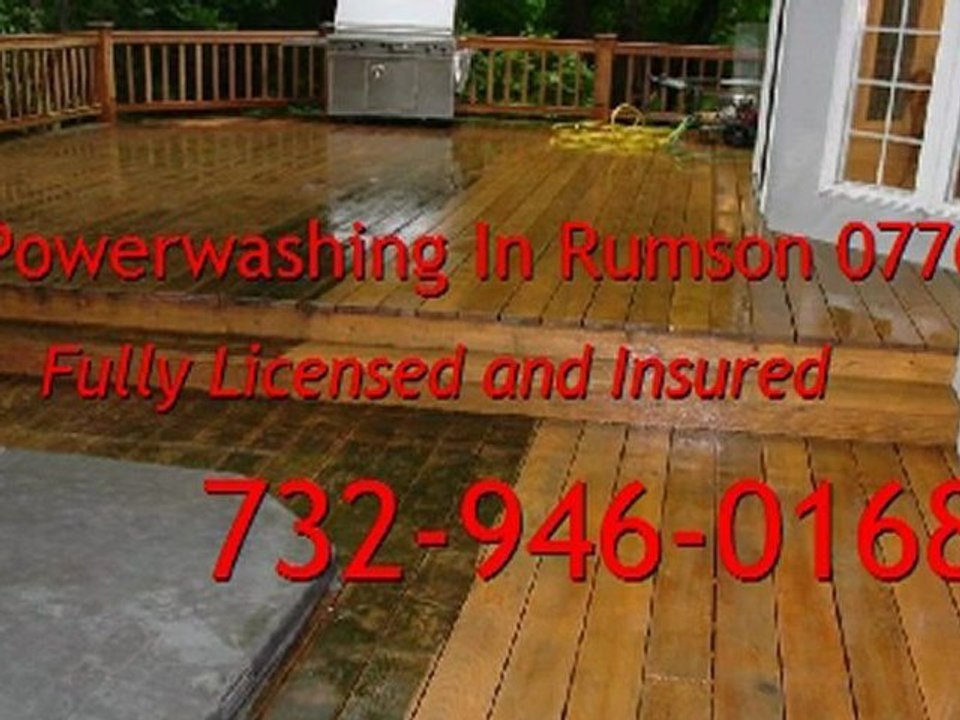 Power Washing in Rumson 07760| Affordable & Professional