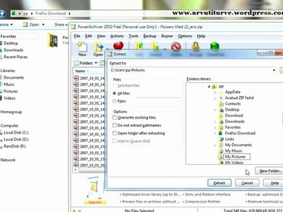 PowerArchiver Freeware - create or unzip archives (ZIP, TAR, RAR, ISO)