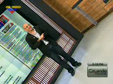 (VÍDEO) Cayendo y Corriendo: Pérez Pirela Radonski se quedó MUDo y no defiende a Oswaldo Guillén en Miami 1/2