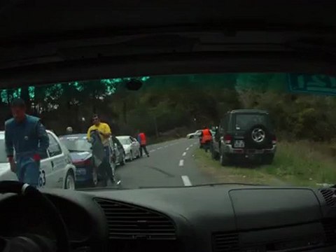 Course de côte du Col Saint Pierre caméra embarquée Vincent Savary