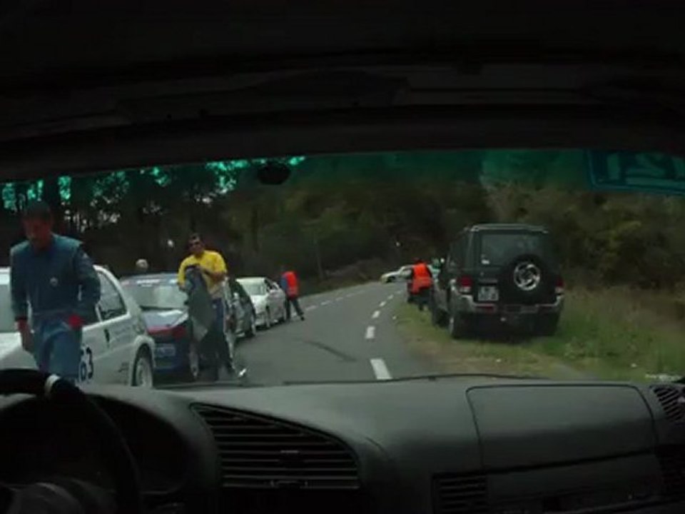 Course de côte du Col Saint Pierre caméra embarquée Vincent Savary