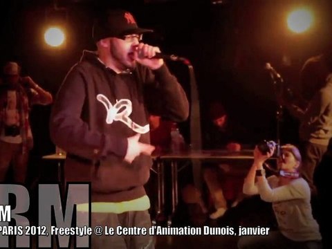 KRM, Freestyle @ EOW Paris jan. 2012
