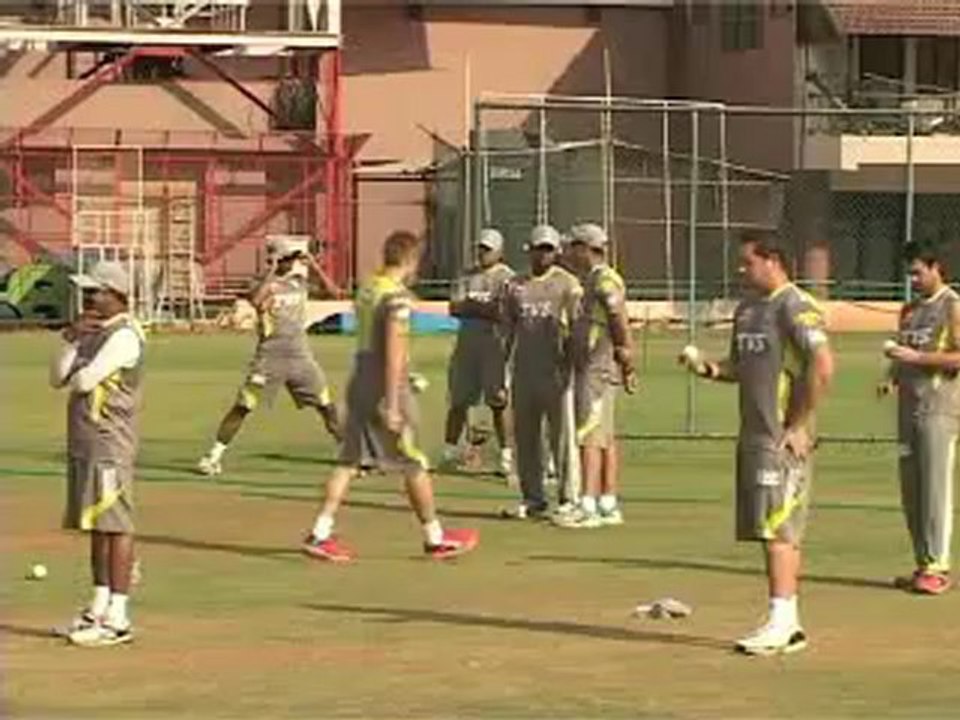 Pune in practice session 17 april
