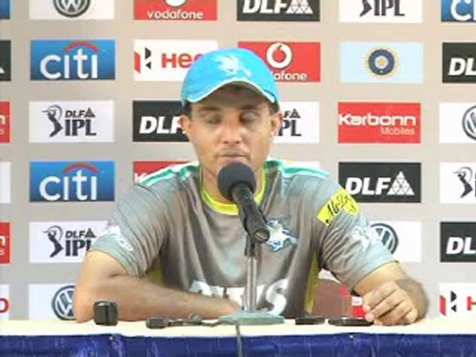 Sourav Ganguly Pre match PC 17 April