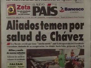 Titulares de Primera Página este 17 de Abril