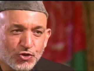 Скачать видео: Talk to Jazeera - Hamid Karzai - 25 Sep 07 - Part 2