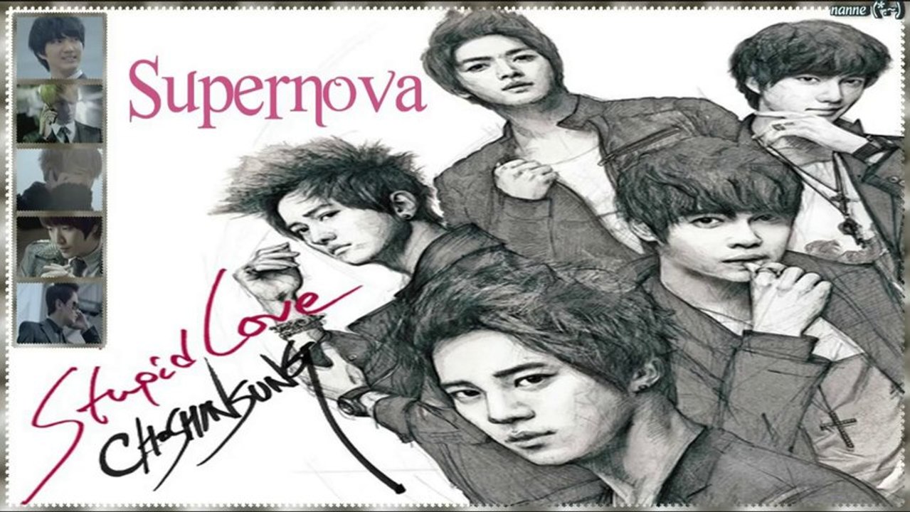 Supernova  (초신성 ) with Kang Min Kyung) - Stupid Love Full MV [german sub]