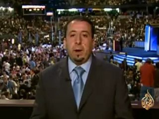 الإعلان عن فوز أوباما بترشيح الحزب الديمقراطي