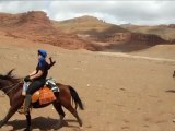 Le Maroc a Cheval - Equestrian Travel - Dades Valley Canyon - Canyon de Gorges Todra Dades tours by horseback