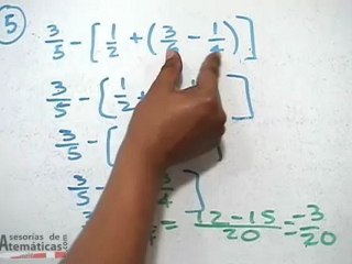 Eliminación de signos de agrupación -PARTE #2 - asesoriasdematematicas.com