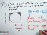 Cálculo de áreas de figuras geométricas