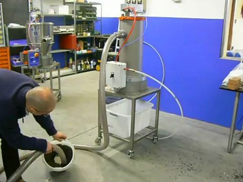 TECHNO D - Vacuum loading for granular powders