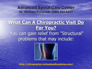 Your Local Cleveland Ohio Area Chiropractor