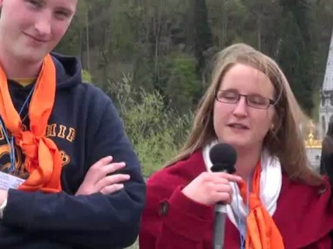 LOURDES 2012 Mardi 17 avril à Lourdes avec les jeunes hospitaliers