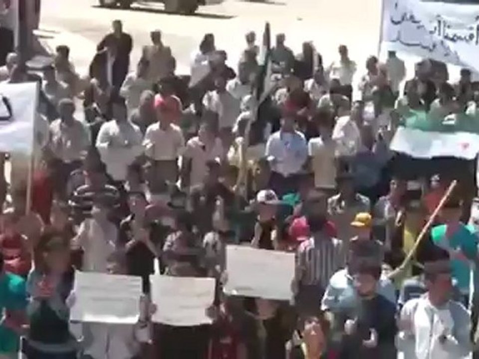 فري برس ريف حلب الغربي  إبين  مظاهرة الاثنين   16 4 2012 ‫ج3 Aleppo