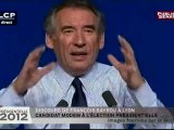 EVENEMENT, Discours de François Bayrou à Lyon