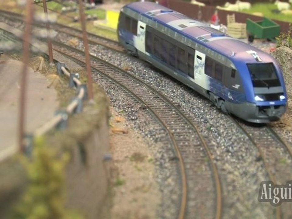 Le réseau "Ludopole" de l'Association des Modélistes Ferroviaires du Lyonnais