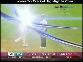West Indies vs Australia Day 3 Highlights - 17-4-2012