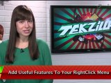 Customize Windows Right Click Menu - Tekzilla Daily Tip