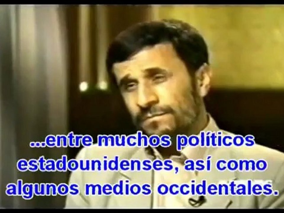 Ahmadinejad deja mudo a periodista (NBC) / El Gran Mito del Holocausto judio