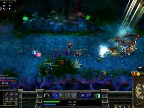 League of Legends - Vayne Triple Kill Level 1